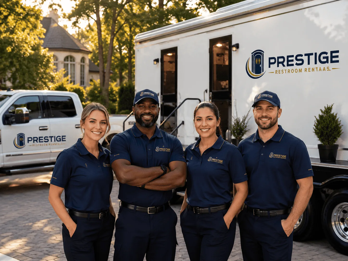 Trusted Luxury Portable Restrooms company in Penitas, TX